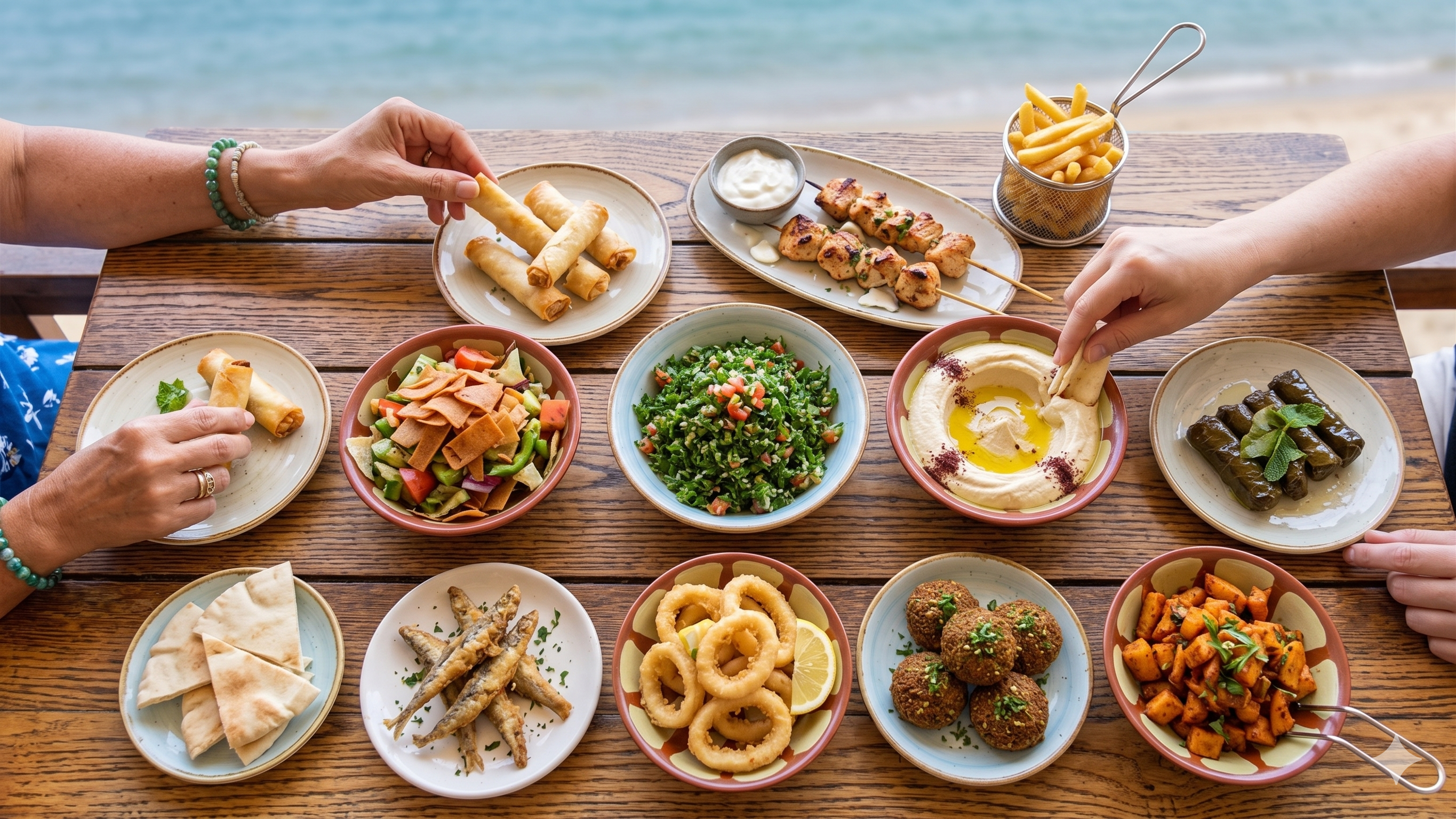 Lebanese Restaurant at Side B Beach